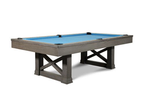 Nora Slate Pool Table | Charcoal Finish | Dining Top Option – Nixon Billiards