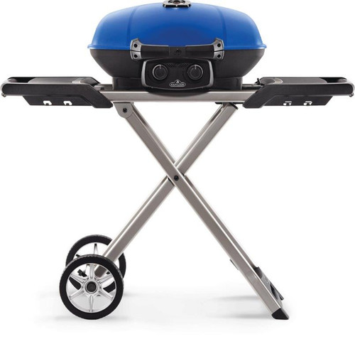 TravelQ 285X Portable Grill with Scissor Cart