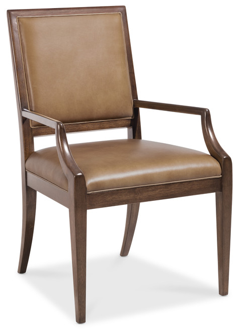 Hooker Furniture Archives Leather Arm Chair-2 per ctn/price ea