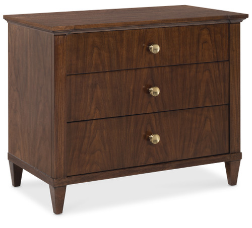 Hooker Furniture Archives Three-Drawer Nightstand
