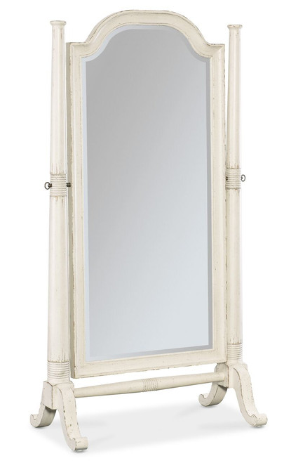 Hooker Furniture Americana Floor Mirror in White