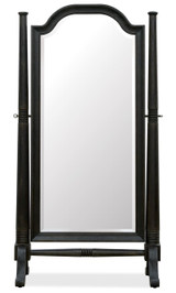 Hooker Furniture Americana Floor Mirror in Black