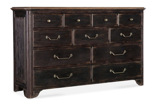 Hooker Furniture Americana Dresser in Two Tone Finish