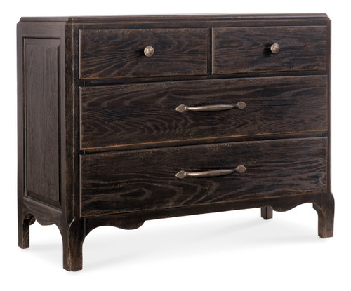 Hooker Furniture Americana Black Bachelor Chest