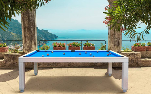 Vision Outdoor Pool Table w/Dining Top Option