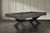 CrissyCross Charcoal Pool Table w| Dining Top Option