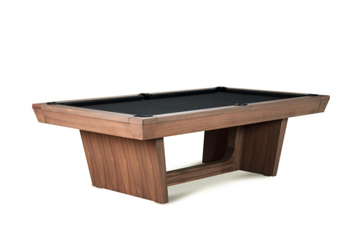 Kaci Slate Pool Table by Doc & Holliday – Mid-Century Modern Luxury
Elevate your space with the Kaci Slate Pool Table by Doc & Holliday, crafted in rich gray walnut. Perfect for high-end interiors and game rooms, this table combines sleek design with pro-level play. Available exclusively at Sawyer Twain.