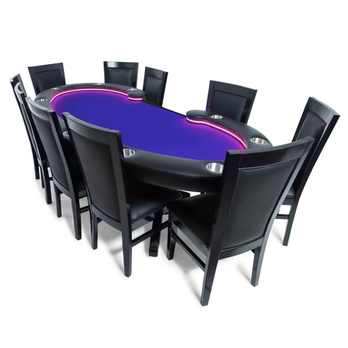 Lumen HD Premium Poker Table | Dining Top Option | Sawyer Twain USA
