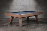 George Pool Table & Shuffleboard Combo in Gray Walnut