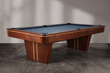 Explore the elegant Doc Holliday Preakness pool table in rich walnut finish. Perfect for adding a touch of sophistication to your game room