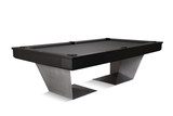 Doc & Holliday TRON Pool Table in Steel Grey