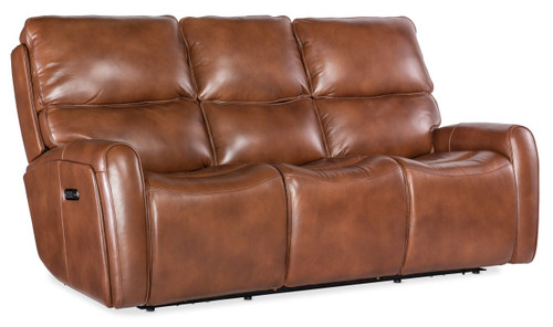 Hooker Furniture Crosby Zero Gravity Power Sofa with Power Headrest and Lumbar