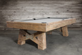Nixon Billiards Georgia Pool Table in Weathered Natural  | FREE Shipping USA