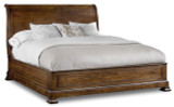 Hooker Furniture Archivist King Sleigh Bed w/Low Footboard