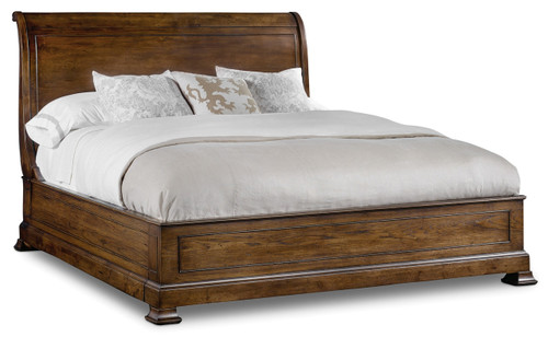Hooker Furniture Archivist King Sleigh Bed w/Low Footboard