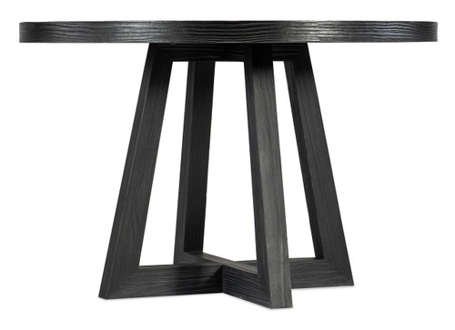 Hooker Furniture Chapman Shou Sugi Ban Petite Round Dining Table