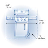 Freestyle™ 365 SB with Range Side Burner