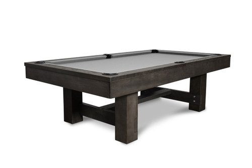 Rocky Slate Pool Table Charcoal Wash | Nixon Billiards