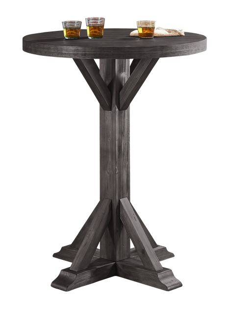 Bristol Pub Table | Charcoal