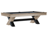 Halifax 8' Slate Pool Table – Natural Ash & Black
