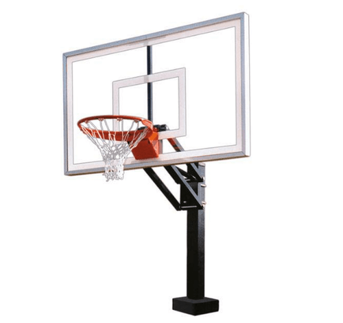 First Team HYDROCHAMP Adjustable Pool Side Basketball Hoop